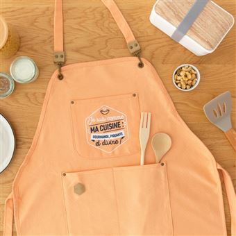 Tablier Mr. Wonderful Comme Ma Cuisine Orange