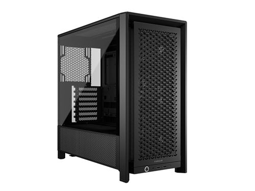 Boîtier PC Corsair FRAME 4000D RS moyen tour noir avec panneau latéral verre trempé