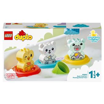 LEGO® DUPLO® 10965 Jouet de bain Le train flottant des animaux