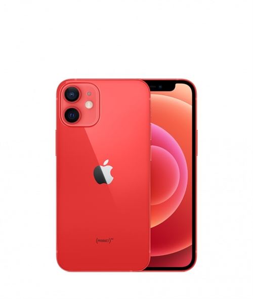 Apple iPhone 12 Mini 64Go Rouge Reconditionné Grade A+ Lagoona