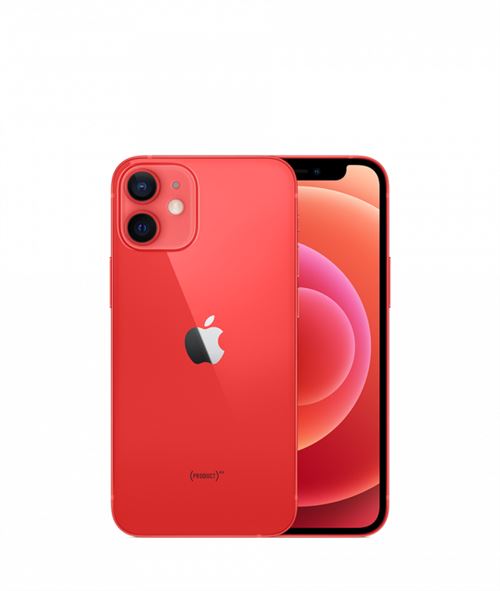 Apple iPhone 12 Mini 64Go Rouge Reconditionn&eacute; Grade A Lagoona 