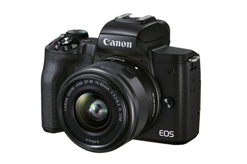 Acheter Appareil photo Hybride Canon EOS M50 Mark II Noir + EF-M 15-45 f/3,5-6,3 IS STM Noir État correct - 664,99 € Appareil photo Hybride Canon EOS M50 Mark II Noir + EF-M 15-45 f/3,5-6,3 IS STM Noir État correct - Canon reconditionné disponible sur Fnac