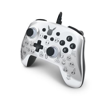 PowerA Enhanced Wired Controller - Manette de jeu - filaire - Pikachu noir et argenté - pour Nintendo Switch, Nintendo Switch Lite