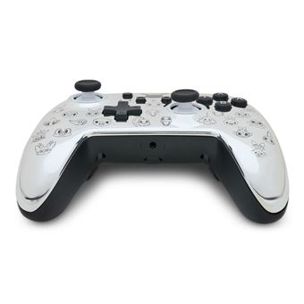 PowerA Enhanced Wired Controller - Manette de jeu - filaire - Pikachu noir et argenté - pour Nintendo Switch, Nintendo Switch Lite