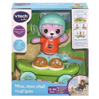 Jeu d'éveil Vtech Baby Mina Mon chat rouli'golo