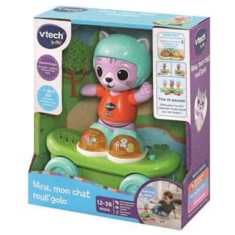 Jeu d'éveil Vtech Baby Mina Mon chat rouli'golo