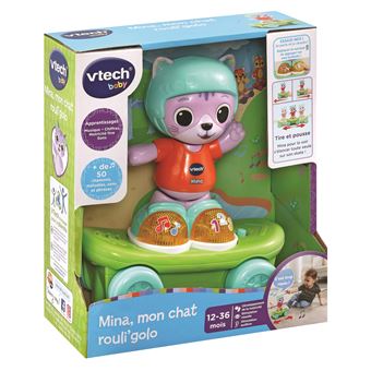 Jeu d'éveil Vtech Baby Mina Mon chat rouli'golo