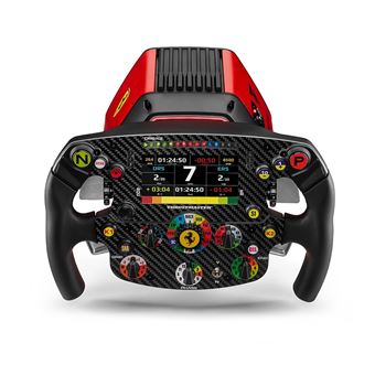 Volant gaming Thrustmaster SF1000 avec écran LCD IPS 4,3" Noir et Rouge