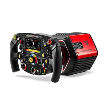 Volant gaming Thrustmaster SF1000 avec écran LCD IPS 4,3" Noir et Rouge