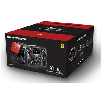 Volant gaming Thrustmaster SF1000 avec écran LCD IPS 4,3" Noir et Rouge