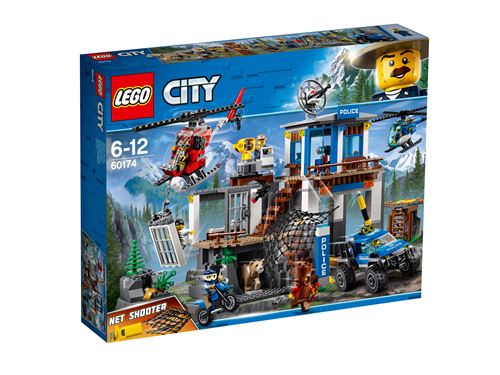 LEGO® City 60174 Le poste de police de montagne