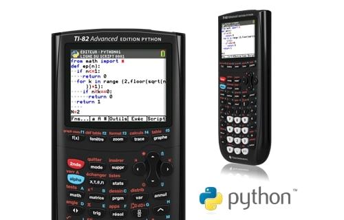 Calculatrice scientifique Texas Instruments TI-82 Edition Python Noir