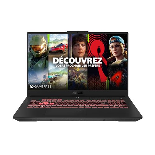 Pc Portable Gaming Asus A17-Tuf707Rm-Hx013W 17.3" Amd Ryzen 7 16 Go Ram 512 Go Ssd Nvidia Rtx 3060 Gris