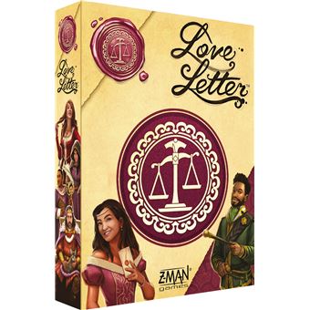 Jeu d'ambiance Asmodée Love Letter