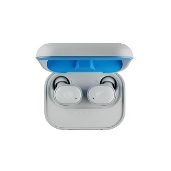 Ecouteurs sans fil True Wireless Skullcandy Grind avec reduction du bruit Gris clair et bleu