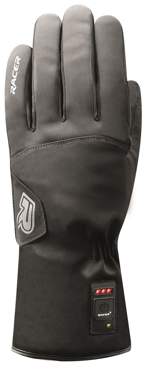 Racer E-glove handschoenen 3 Maat XL Zwart