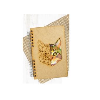 Carnet A5 ligné Chat