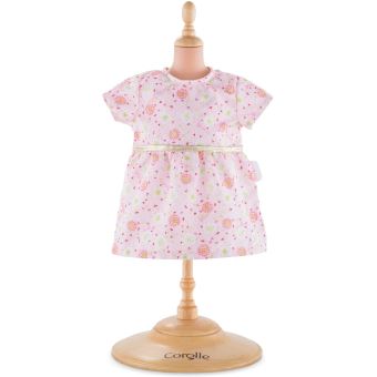 Robe Rose Corolle pour poupon de 30 cm