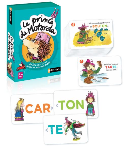 Jeu écriture et lettres Nathan Le Prince de Motordu État correct - N/A reconditionné disponible sur Fnac