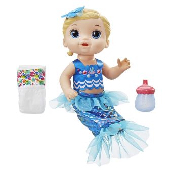 Poupon Sirene Baby Alive Cheveux Blonds Poupon Achat Prix Fnac