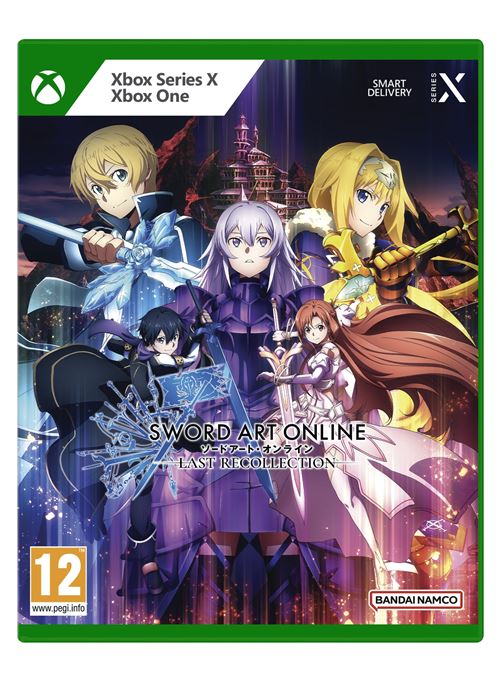 Pochette avant du jeu Sword Art Online Last Recollection Xbox