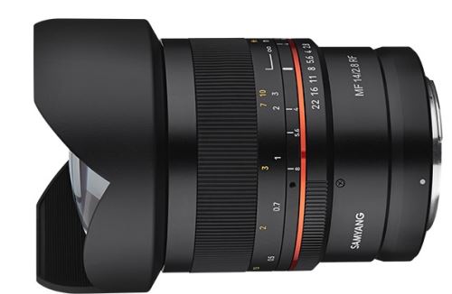 Objectif hybride Samyang MF 14 mm f/2,8 pour Canon RF