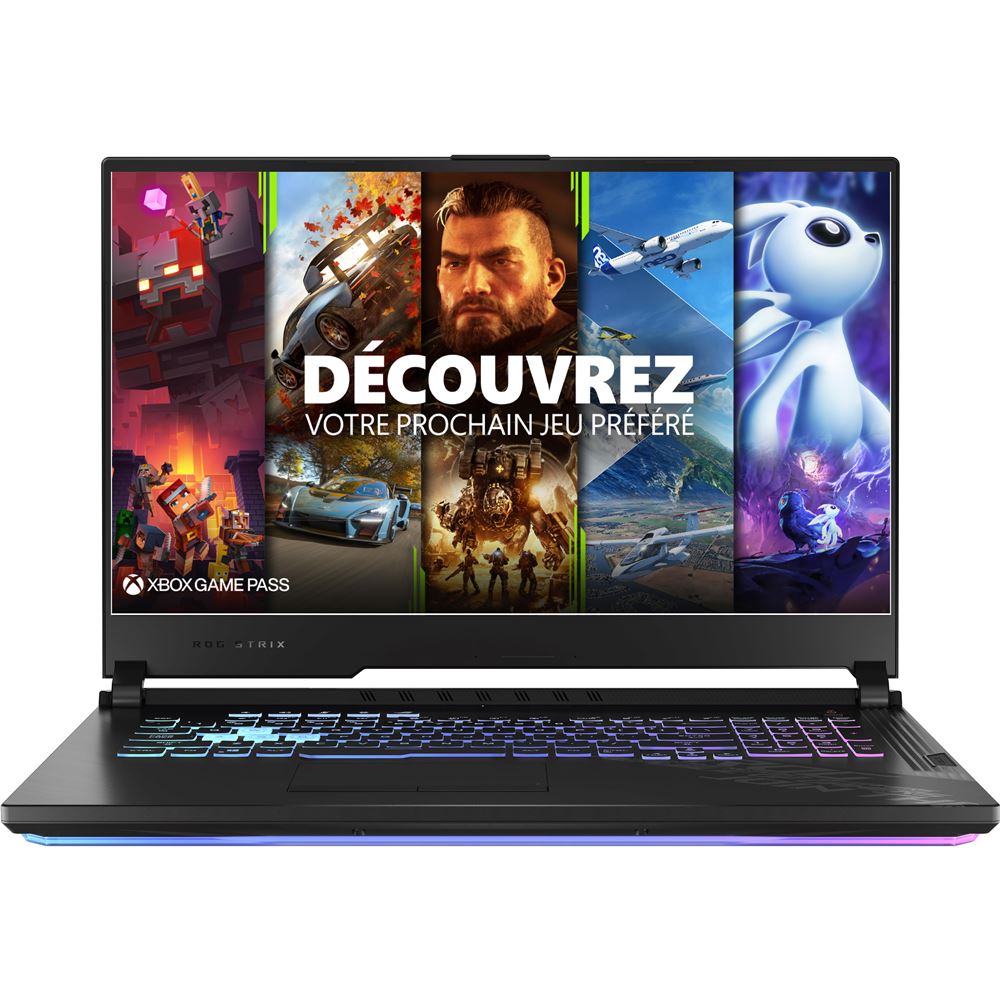 Asus Rog Strix G17 / G712LW - Intel I7-10750H - 16 Go - Nvidia GeForce
