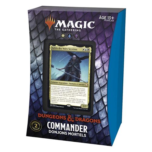 Jeu de cartes Magic The Gathering Forgotten Realms Commander Deck Modèle aléatoire