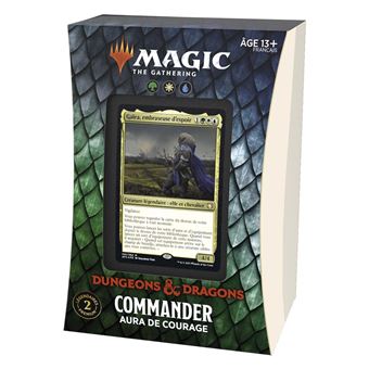 Jeu de cartes Magic The Gathering Forgotten Realms Commander Deck Modèle aléatoire