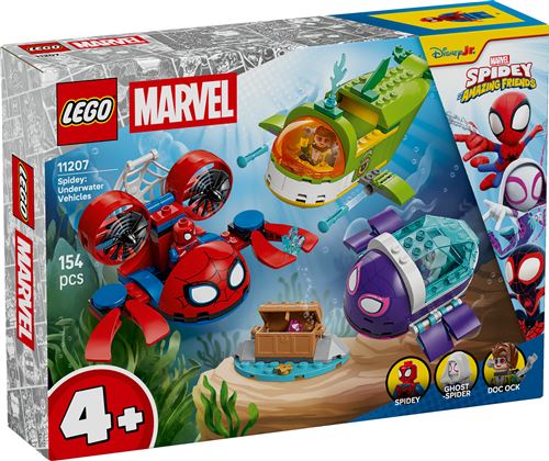 LEGO® Spidey 11207 Spidey : les véhicules sous marins