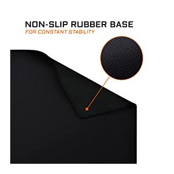 Tapis de souris gaming The G-Lab Barium XXL Noir