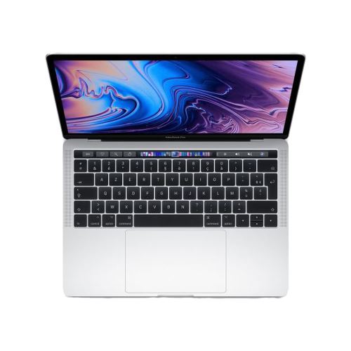 Apple MacBook Pro 13.3'' Touch Bar 512 Go SSD 8 Go RAM Intel Core i5 quadricœur à 2.4 GHz Argent