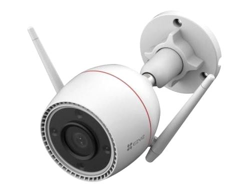 EZVIZ H3C - Caméra de surveillance réseau - puce - extérieur - Etanche - couleur (Jour et nuit) - 3 MP - 2304 x 1296 - 2K - montage M12 - câblé - Wi-Fi - LAN 10/100 - H.264, H.265 - DC 12 V