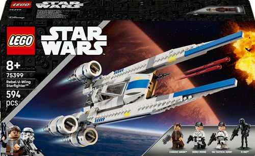 Lego Star Wars Lego® Star Wars™ 75399 Le Chasseur Stellaire U-Wing De L’Alliance Rebelle