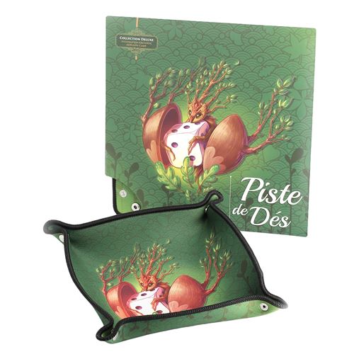 Jeu classique Wogamat Piste de dés Adélaïde Nature 21 x 21 cm - Wogamat