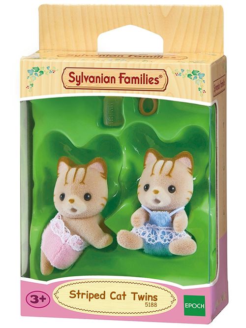 SYLVANIAN FAMILIES Playset  Chats jumeaux tigre 