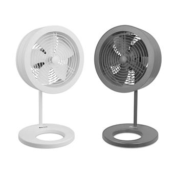 Ventilateur de table Air Naturel Naos Gris métallisé