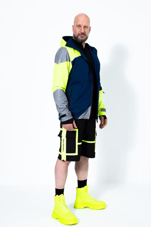 Veste réfléchissante réversible Urban Circus POP Jaune XS