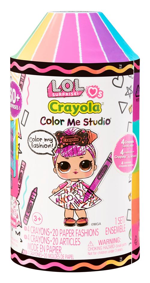 Poupée LOL Surprise Loves Crayola™ Color Me Studio Modèle aléatoire