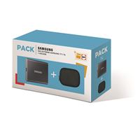Pack Fnac Disque SSD Externe Samsung T7 1 To Gris + Housse