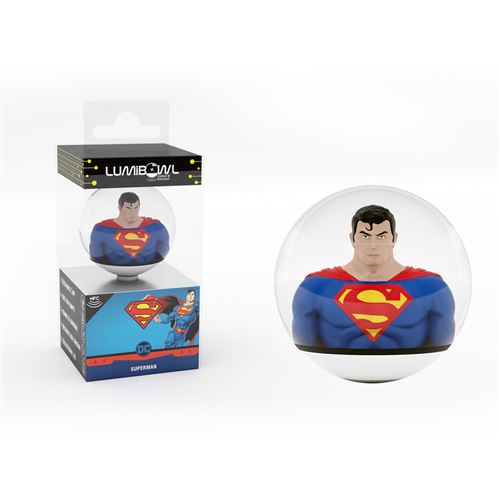 Figurine connectée Lumibowl DC Comics personnage Superman