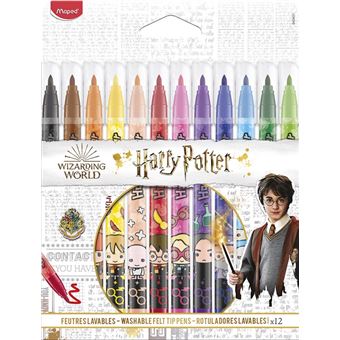 12 feutres couleur Maped Harry Potter