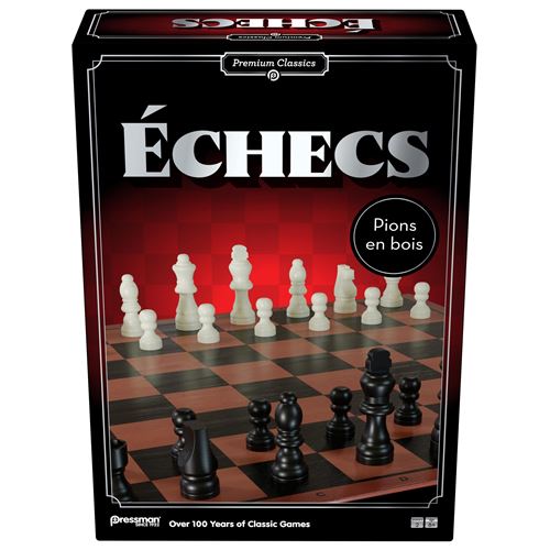 Jeu d'Échecs Goliath Premium Classics 933678.006 – Pions en Bois