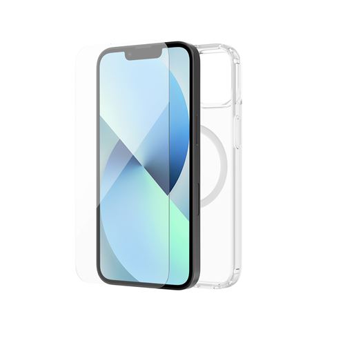 Pack Coque et verre trempé WeFix pour iPhone 13