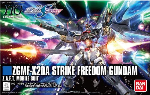Bandai Figurine Strike Freedom Gundam Hg 1/144
