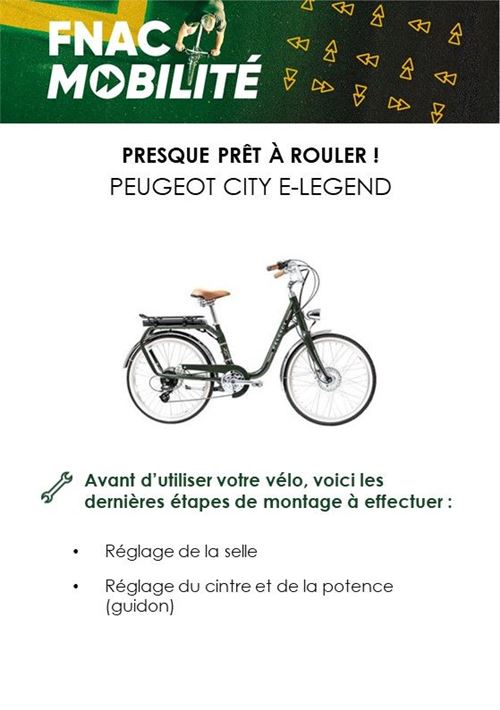 E Bike Elc01 Peugeot E Legend Peugeot Elc01 Vélo électrique