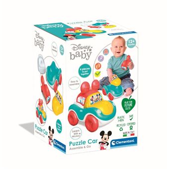 Jeu d'éveil Clementoni Voitures empilables Disney Baby