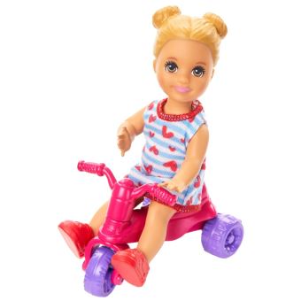 Coffret Barbie Babysitter heure du repas Modèle aléatoire