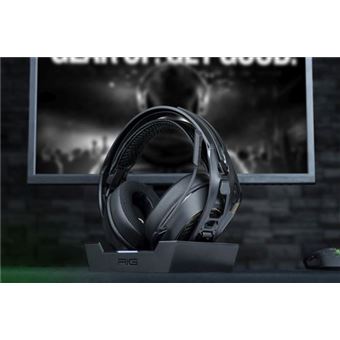 Casque gaming sans fil pour PS4/PS5/PC Nacon RIG 800 PRO HD Noir et station d'accueil