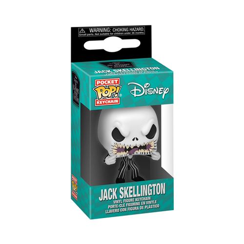Porte-clés Funko Pop The Nightmare Before Christmas Jack Scary Face